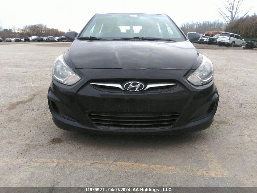 2013 Hyundai Accent VIN: KMHCT5AE3DU063843 Lot: 11979921