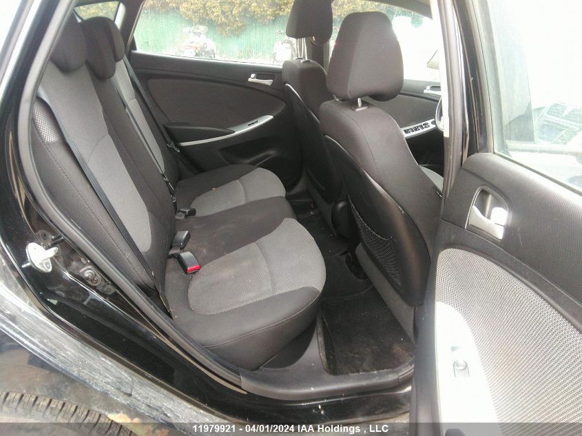 2013 Hyundai Accent VIN: KMHCT5AE3DU063843 Lot: 11979921