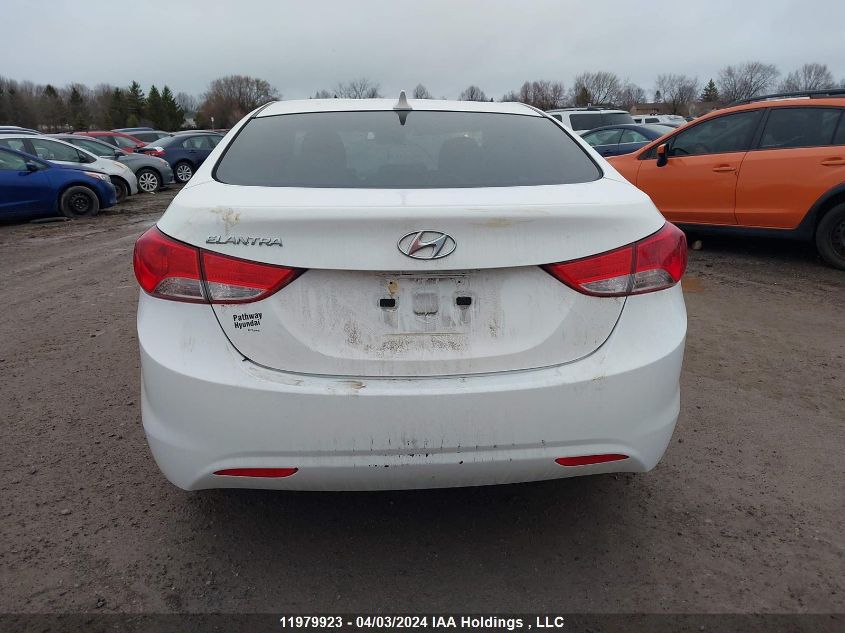 2013 Hyundai Elantra Gls/Limited VIN: 5NPDH4AE6DH411567 Lot: 11979923