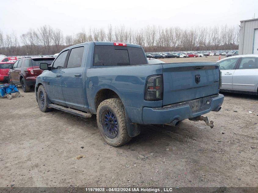 2015 Ram 1500 Sport VIN: 1C6RR7MT9FS736191 Lot: 11979928