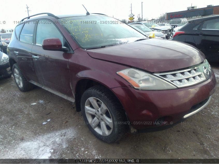 2007 Nissan Murano S VIN: JN8AZ08W27W623294 Lot: 11979960