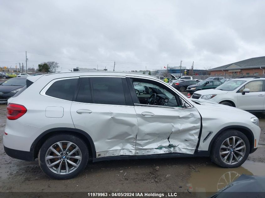 2019 BMW X3 VIN: 5UXTR9C57KLP90508 Lot: 11979963