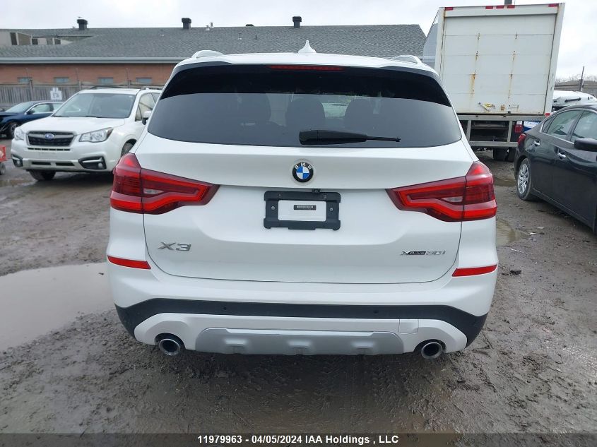 2019 BMW X3 VIN: 5UXTR9C57KLP90508 Lot: 11979963