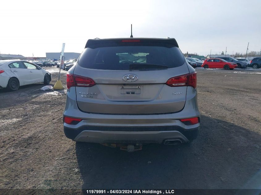 2018 Hyundai Santa Fe VIN: 5XYZT3LB0JG527223 Lot: 11979991