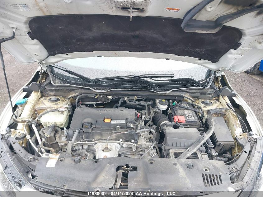 2019 Honda Civic VIN: 2HGFC2F59KH018285 Lot: 11980002