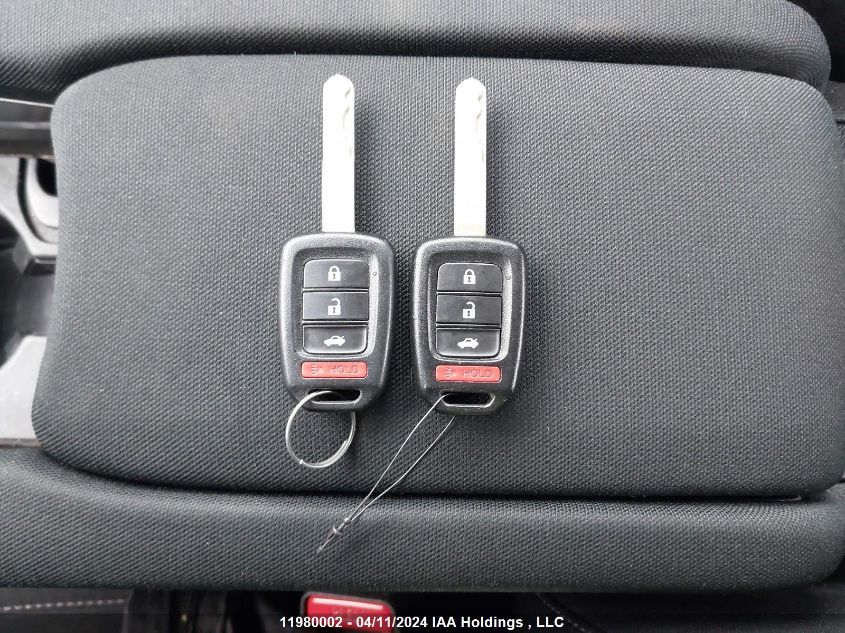 2019 Honda Civic VIN: 2HGFC2F59KH018285 Lot: 11980002