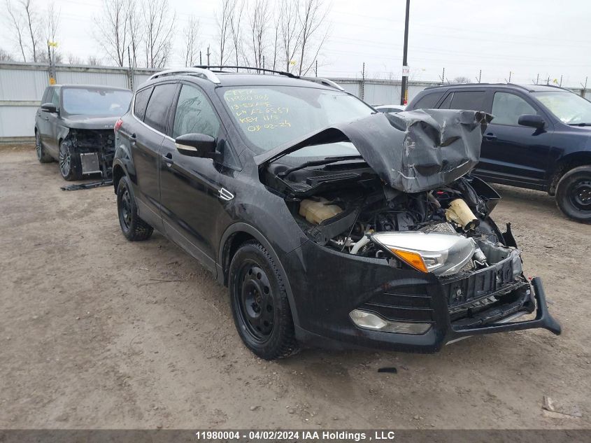 2013 Ford Escape Titanium VIN: 1FMCU9J95DUA26557 Lot: 11980004