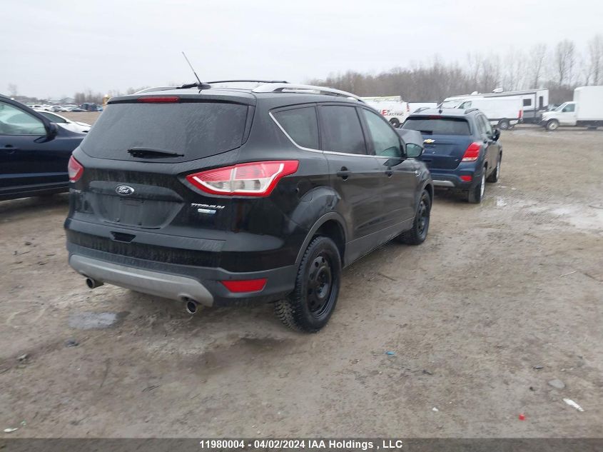 2013 Ford Escape Titanium VIN: 1FMCU9J95DUA26557 Lot: 11980004