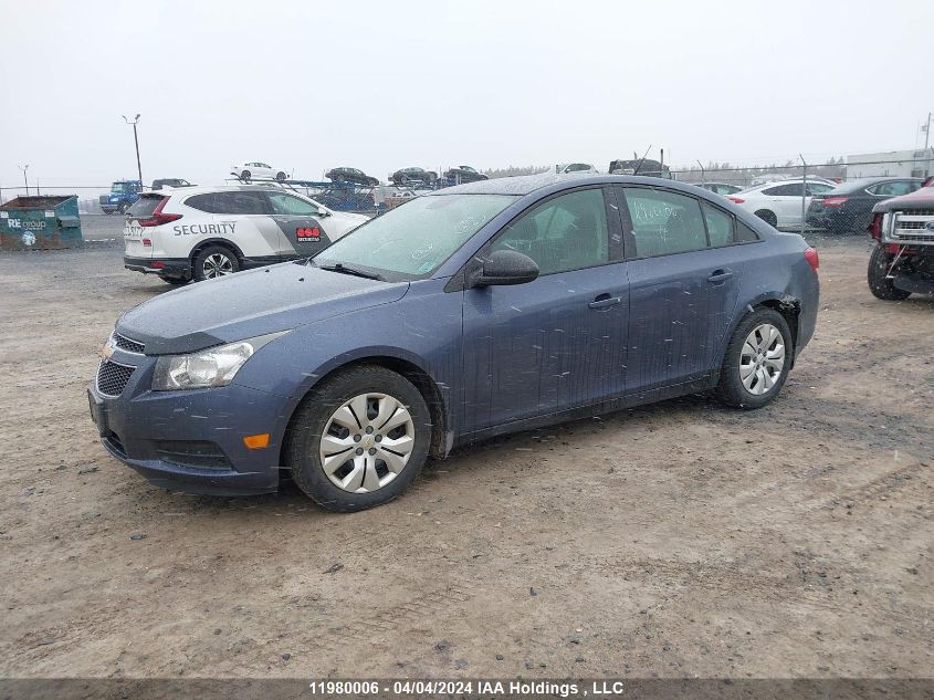 2014 Chevrolet Cruze VIN: 1G1PB5SHXE7171452 Lot: 11980006