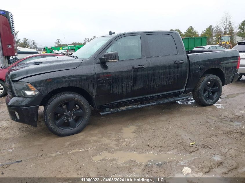 2022 Ram 1500 Classic Slt VIN: 3C6RR7LG7NG194244 Lot: 11980022