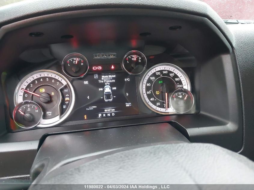 2022 Ram 1500 Classic Slt VIN: 3C6RR7LG7NG194244 Lot: 11980022