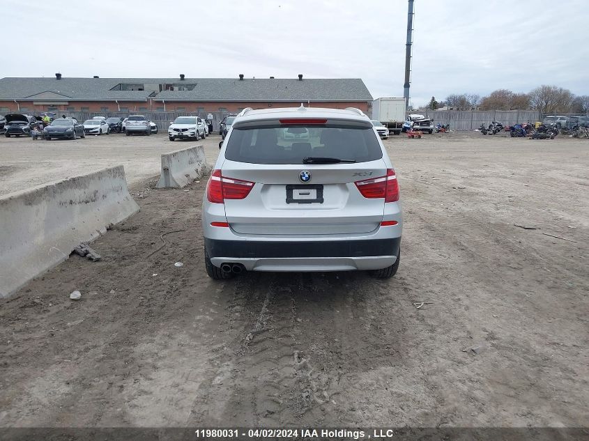 2014 BMW X3 VIN: 5UXWX9C50E0D10319 Lot: 11980031