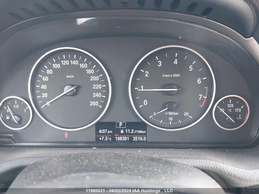 2014 BMW X3 VIN: 5UXWX9C50E0D10319 Lot: 11980031