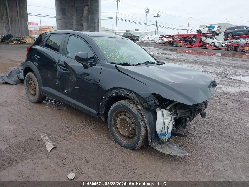 2016 Mazda Cx-3 VIN: JM1DKBC74G0109748 Lot: 11980067