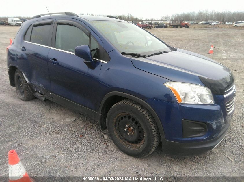 2016 Chevrolet Trax VIN: 3GNCJLSB3GL266692 Lot: 11980068