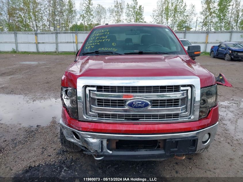 2013 Ford F-150 VIN: 1FTFW1ETXDFD28479 Lot: 11980073