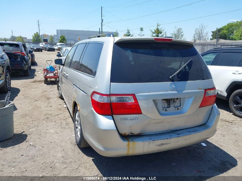 2006 Honda Odyssey VIN: 5FNRL38406B502069 Lot: 11980074