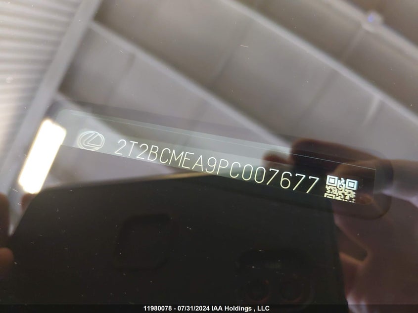 2023 Lexus Rx 500H VIN: 2T2BCMEA9PC007677 Lot: 11980078