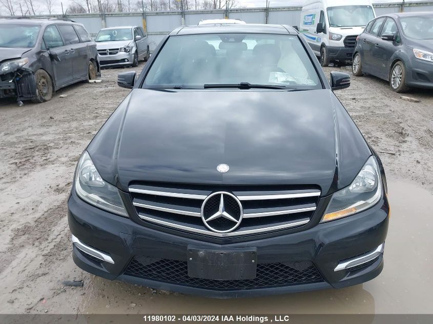 2014 Mercedes-Benz C 300 4Matic VIN: WDDGF8AB9EA953972 Lot: 11980102