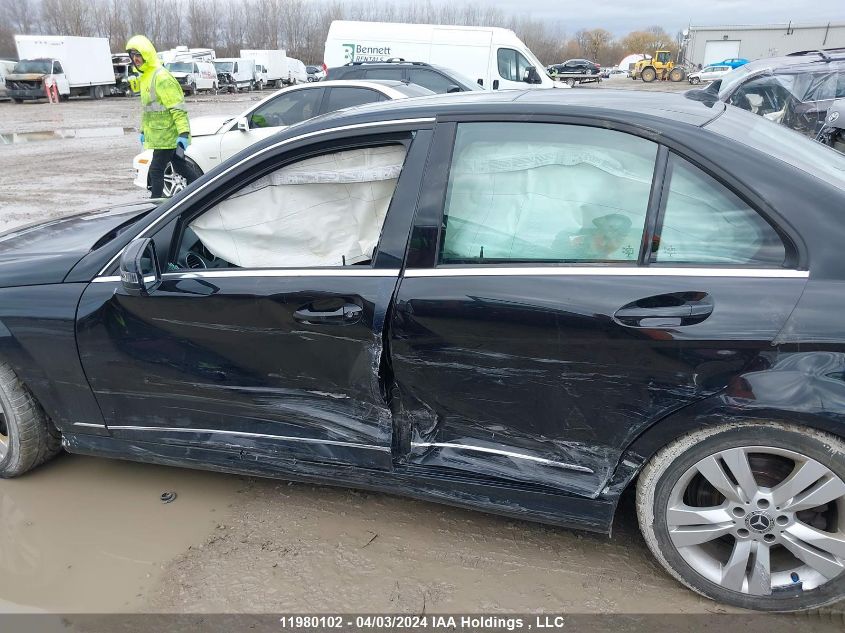2014 Mercedes-Benz C 300 4Matic VIN: WDDGF8AB9EA953972 Lot: 11980102