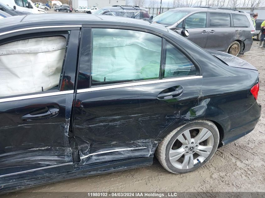 2014 Mercedes-Benz C 300 4Matic VIN: WDDGF8AB9EA953972 Lot: 11980102