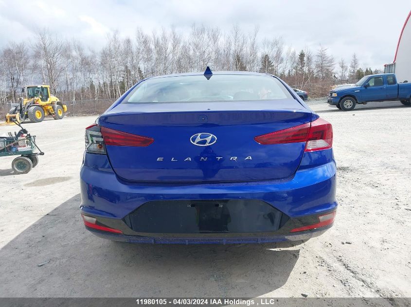 2020 Hyundai Elantra Sel/Value/Limited VIN: KMHD84LF8LU903023 Lot: 11980105