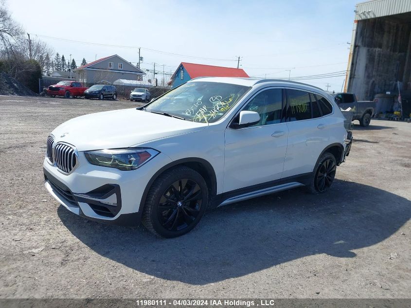 2022 BMW X1 VIN: WBXJG9C01N5U68428 Lot: 39240534