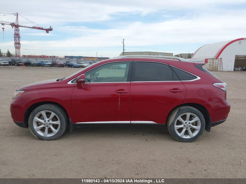 2012 Lexus Rx 350 VIN: 2T2BK1BA5CC140632 Lot: 11980143