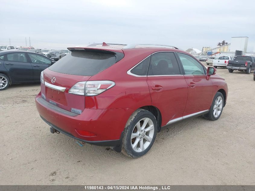 2012 Lexus Rx 350 VIN: 2T2BK1BA5CC140632 Lot: 11980143