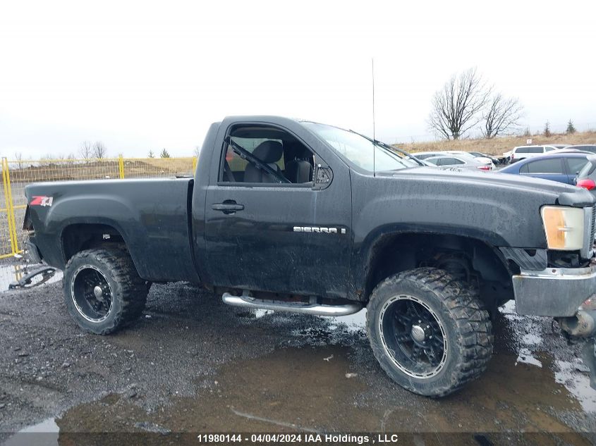 2007 GMC Sierra 1500 VIN: 1GTEK14J27Z592502 Lot: 11980144