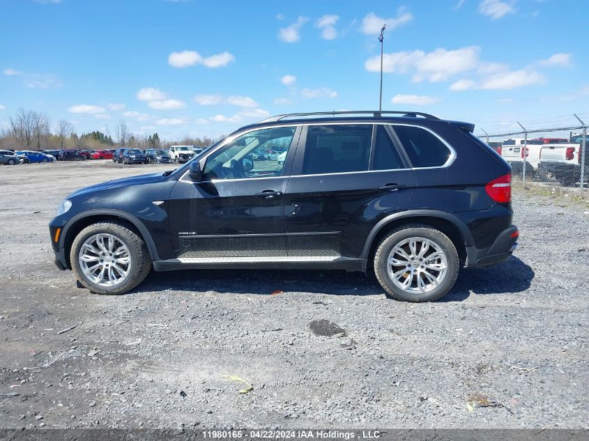 2009 BMW X5 4.8I VIN: 5UXFE83529L309562 Lot: 11980165