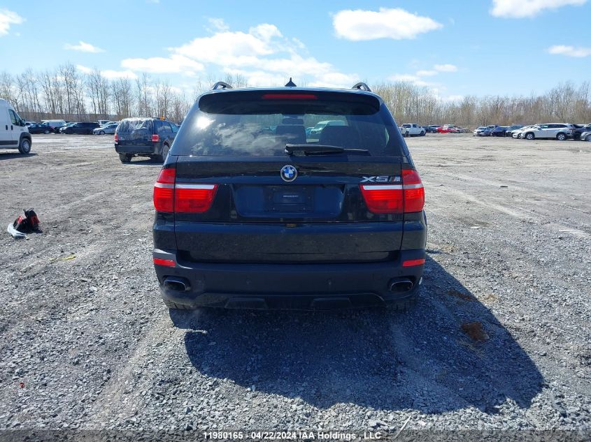 2009 BMW X5 4.8I VIN: 5UXFE83529L309562 Lot: 11980165