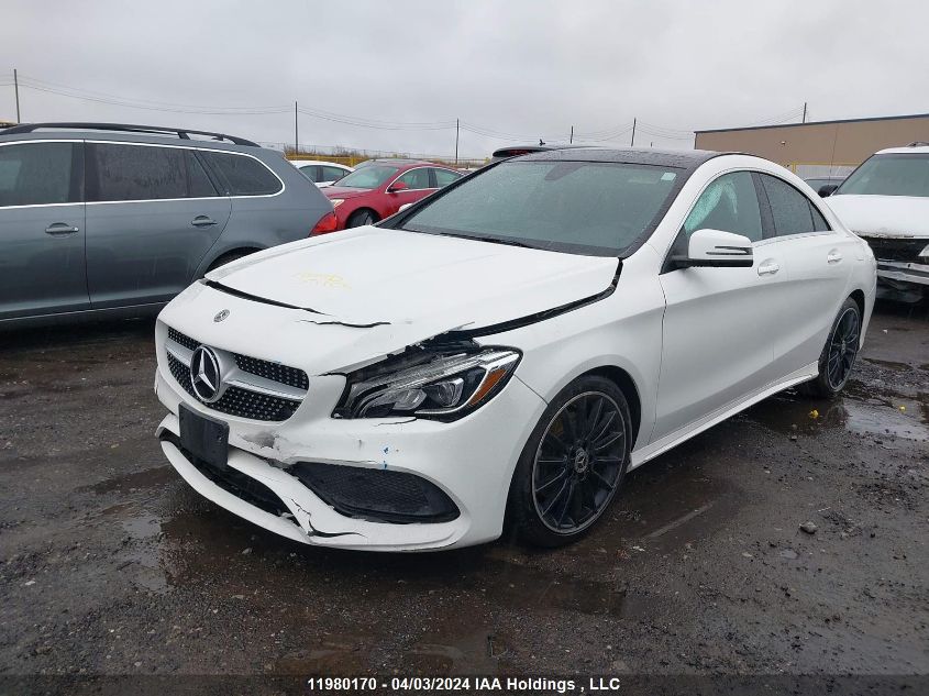 2018 Mercedes-Benz Cla VIN: WDDSJ4GB1JN648641 Lot: 11980170