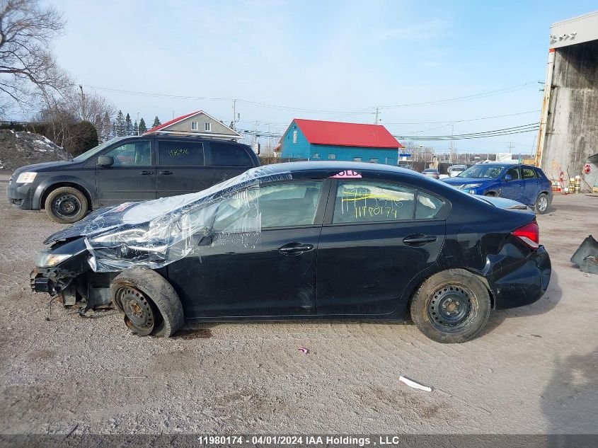 2015 Honda Civic Sedan VIN: 2HGFB2E46FH054789 Lot: 11980174