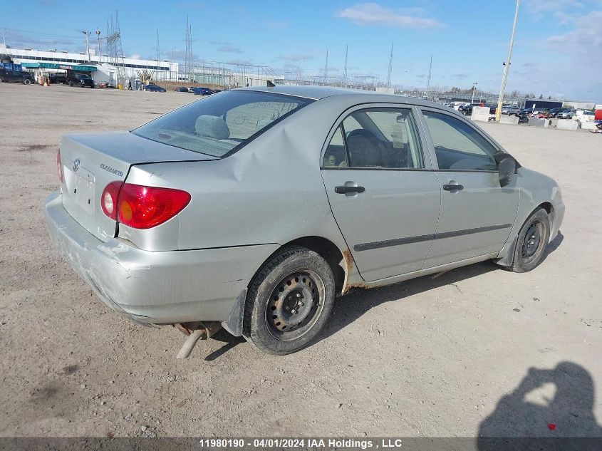 2003 Toyota Corolla VIN: 2T1BR32E63C704450 Lot: 11980190