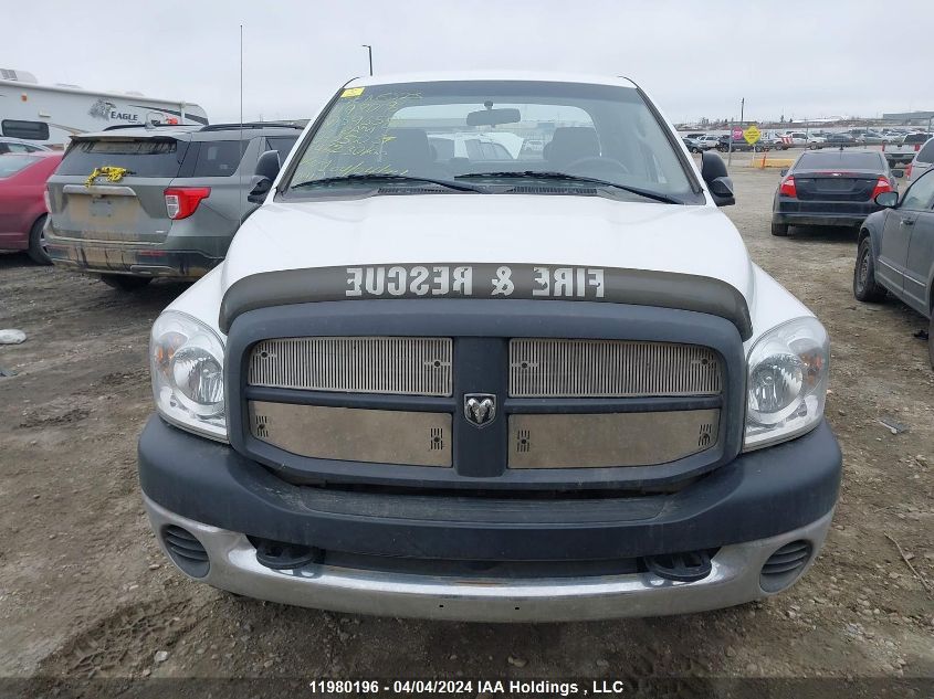 2007 Dodge Ram 2500 St VIN: 1D7KS28D07J593584 Lot: 11980196