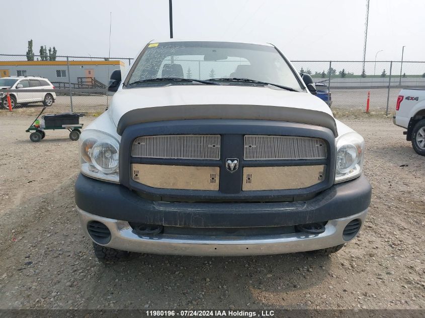 2007 Dodge Ram 2500 St VIN: 1D7KS28D07J593584 Lot: 11980196