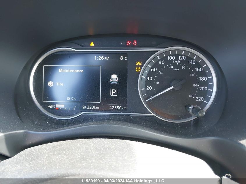 2019 Nissan Kicks VIN: 3N1CP5CU3KL560222 Lot: 11980199