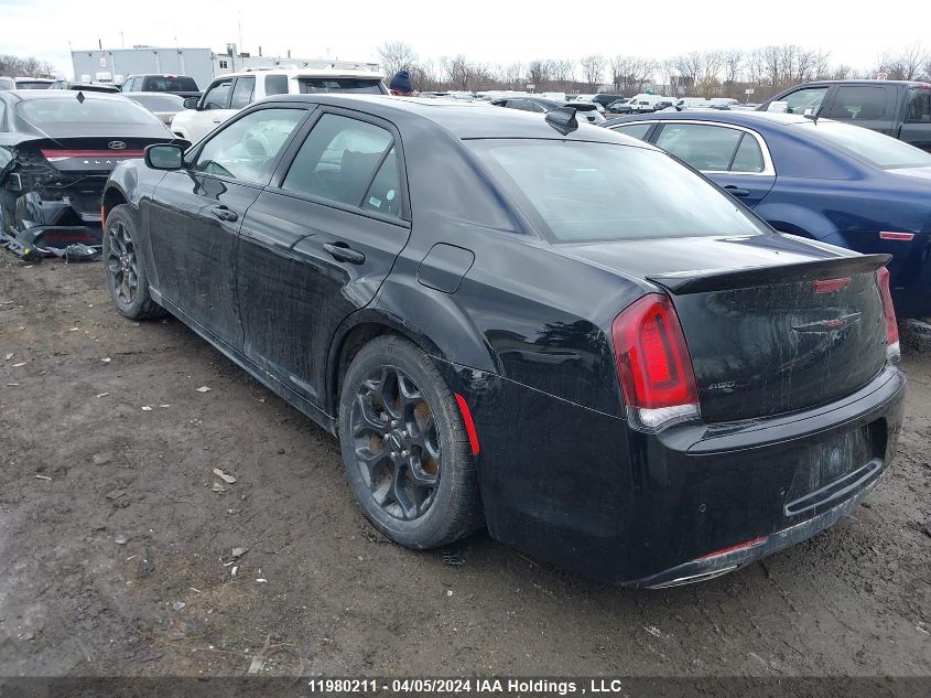 2022 Chrysler 300 S VIN: 2C3CCAGG2NH135338 Lot: 11980211