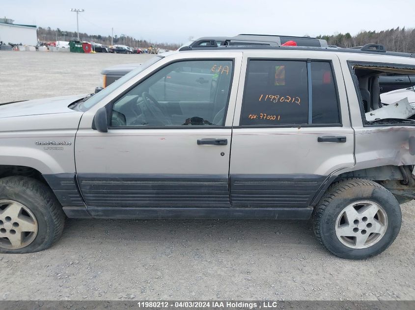 1995 Jeep Grand Cherokee Laredo VIN: 1J4GZ58SXSC770001 Lot: 11980212