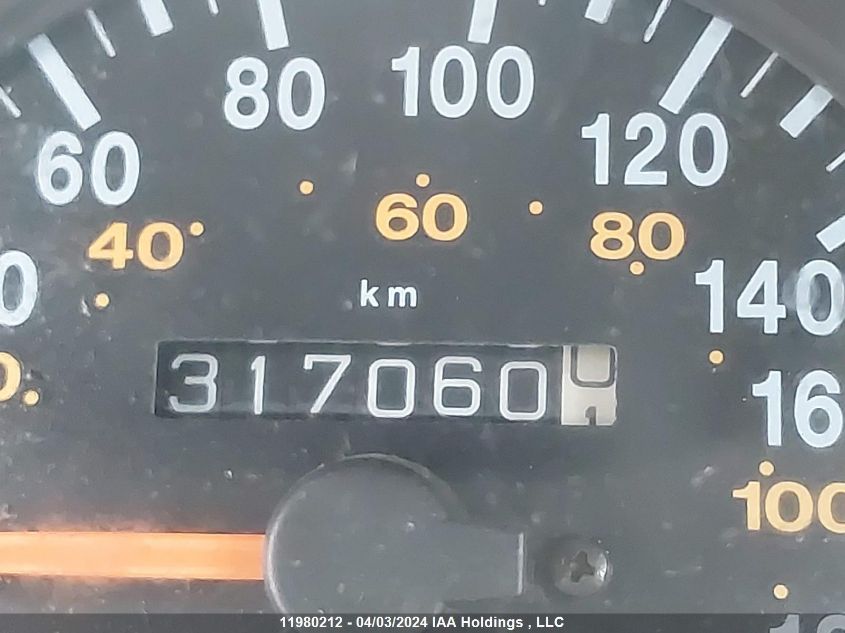 1995 Jeep Grand Cherokee Laredo VIN: 1J4GZ58SXSC770001 Lot: 11980212