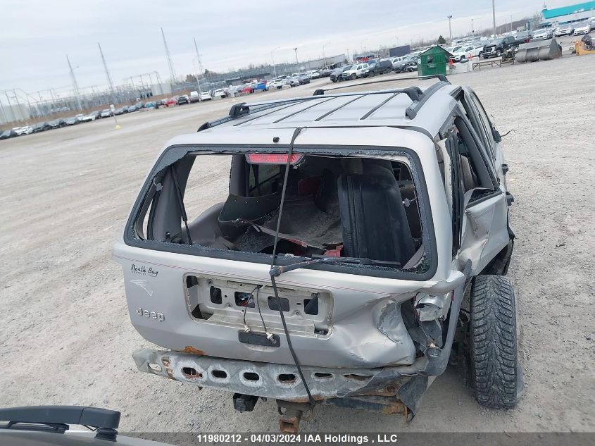 1995 Jeep Grand Cherokee Laredo VIN: 1J4GZ58SXSC770001 Lot: 11980212