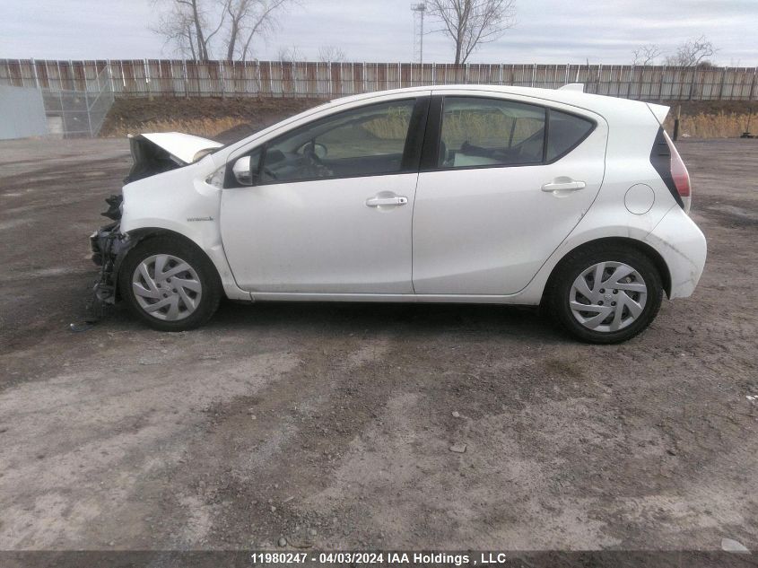 2015 Toyota Prius C VIN: JTDKDTB34F1097793 Lot: 73799063