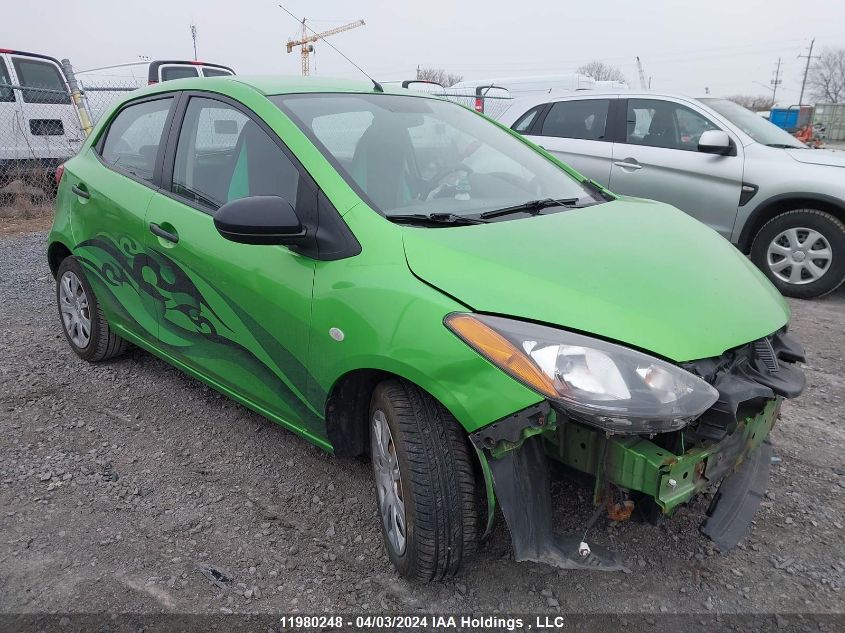 2011 Mazda Mazda2 VIN: JM1DE1HY1B0105734 Lot: 11980248