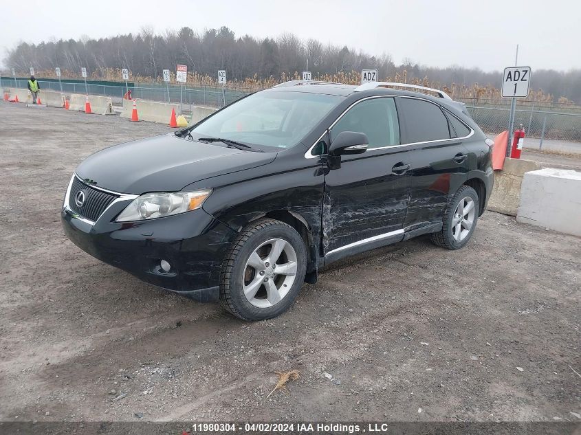 2010 Lexus Rx 350 VIN: 2T2BK1BA6AC007777 Lot: 11980304