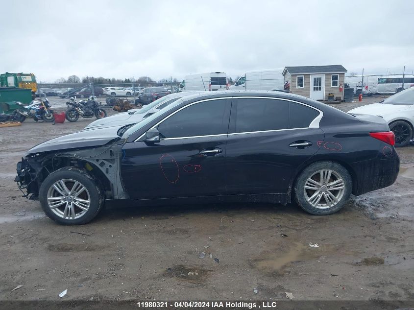 2014 Infiniti Q50 VIN: JN1BV7AR7EM692194 Lot: 11980321