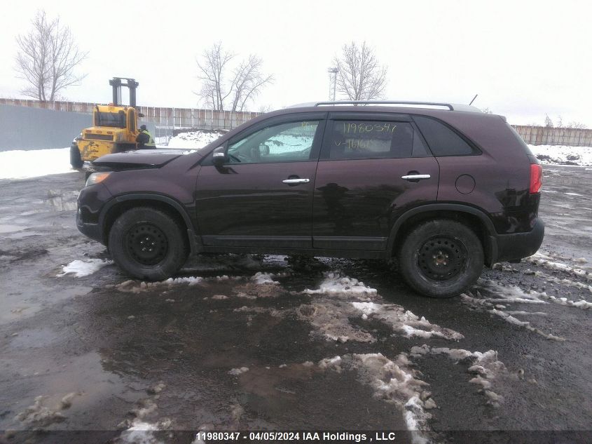 2011 Kia Sorento Lx VIN: 5XYKT3A14BG161618 Lot: 72463923