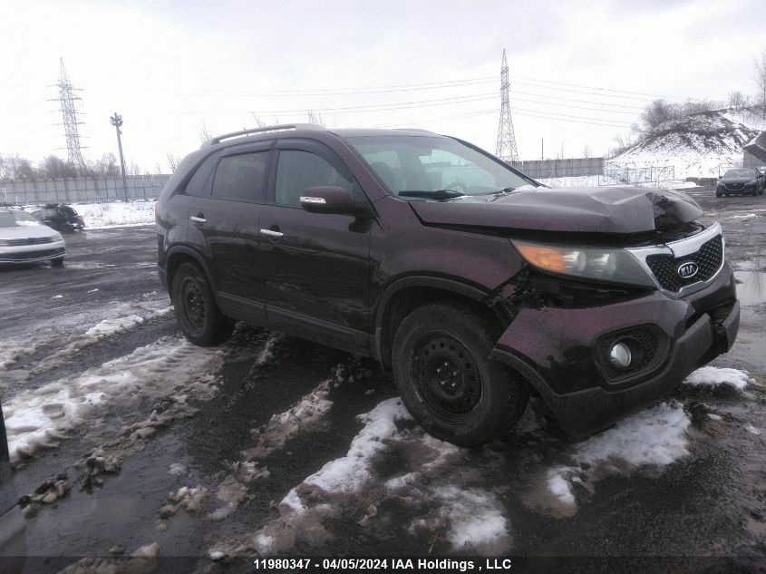 2011 Kia Sorento Lx VIN: 5XYKT3A14BG161618 Lot: 72463923