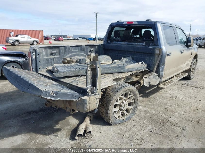 2022 Ford F250 Super Duty VIN: 1FT8W2BT2NEF92791 Lot: 11980353