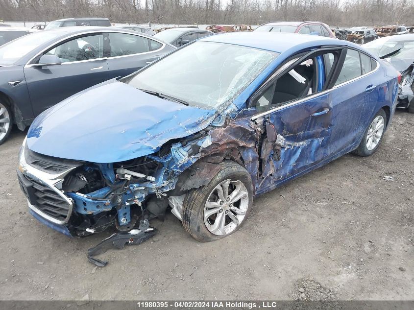 2019 Chevrolet Cruze VIN: 1G1BE5SM3K7138514 Lot: 11980395